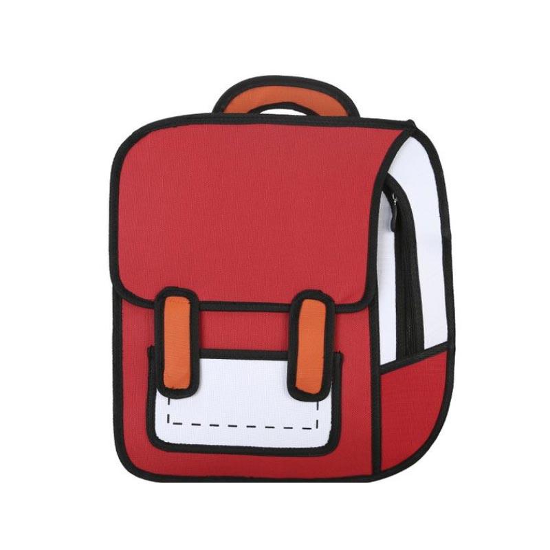 Three Dimensional Cartoon Backpack Modakawa