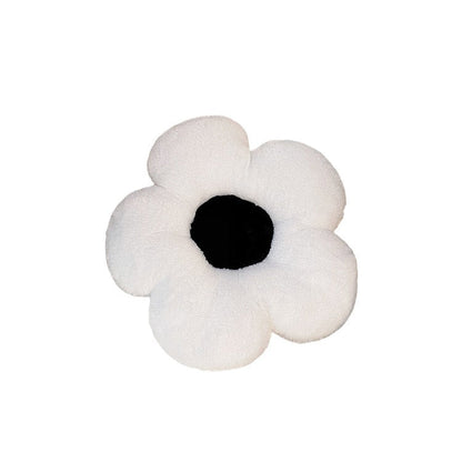 Black White Flower Pillow Boogzel Clothing