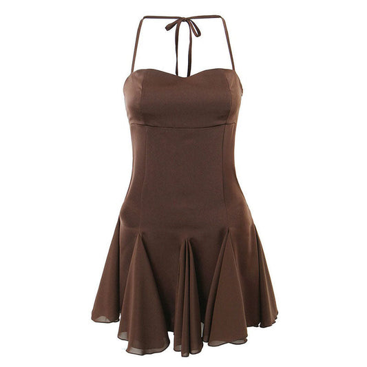 Elegant Flattering Mini Dress SpreePicky