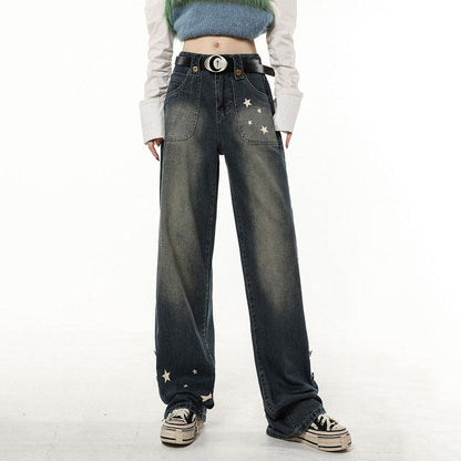 Star Wide Leg Jeans SpreePicky