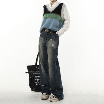 Star Wide Leg Jeans SpreePicky