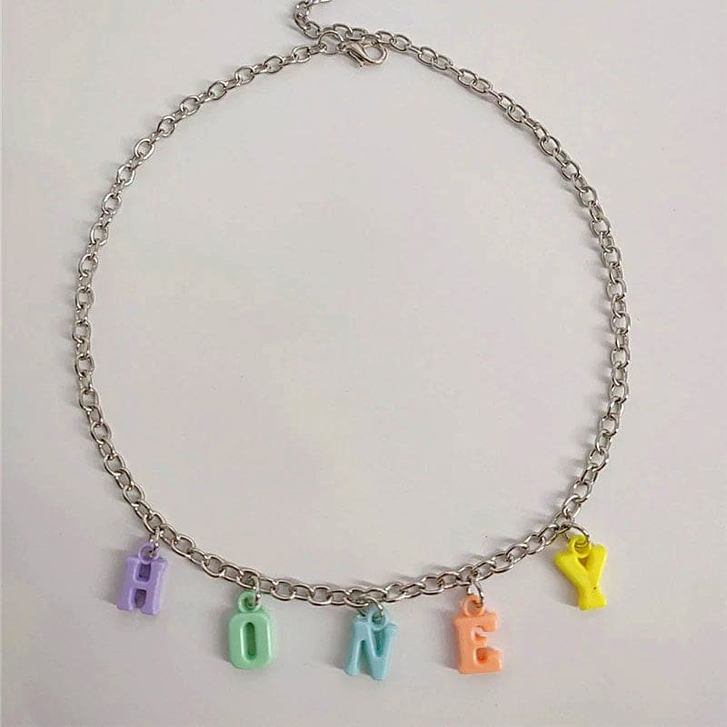 Angel Alphabet Necklace - Necklace