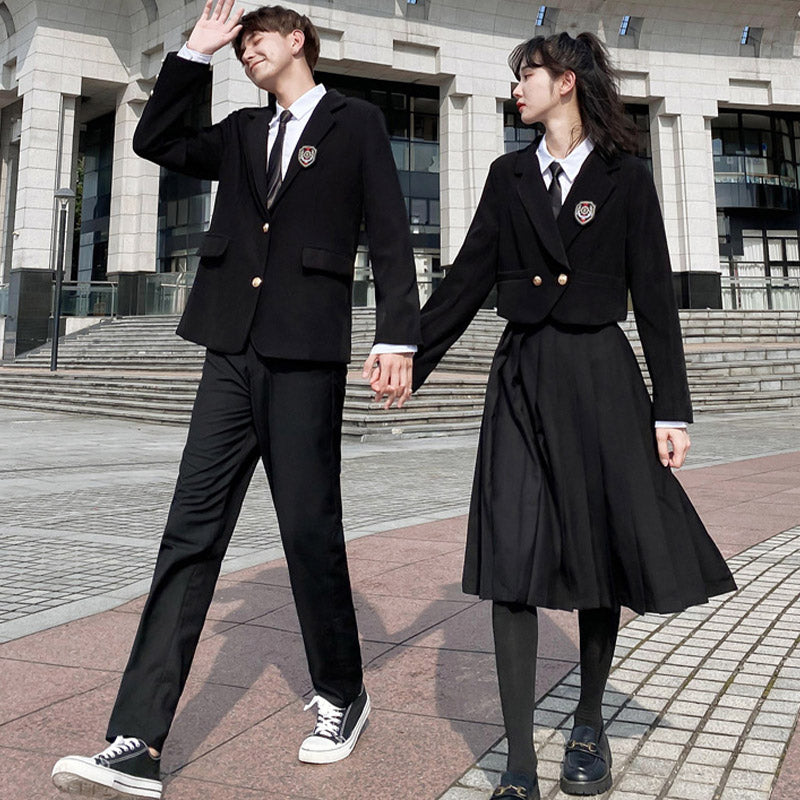 Couple JK Uniform Four Pieces Set modakawa