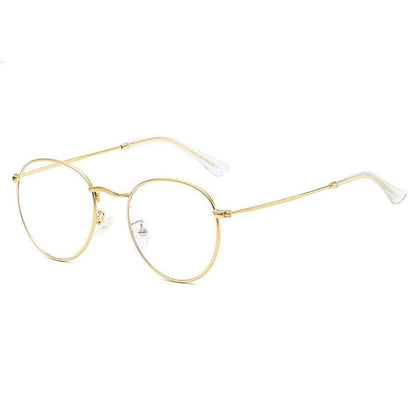 Basic Round Glasses - Gold - Glasses