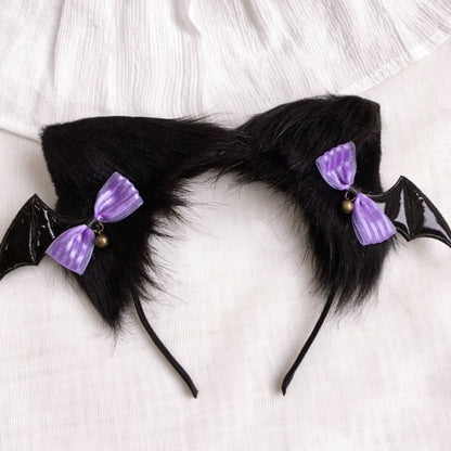 Batty Kitty Purple and Black Accessories ON1516 spreepickyshop