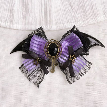 Batty Kitty Purple and Black Accessories ON1516 spreepickyshop