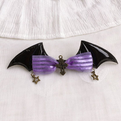 Batty Kitty Purple and Black Accessories ON1516 spreepickyshop