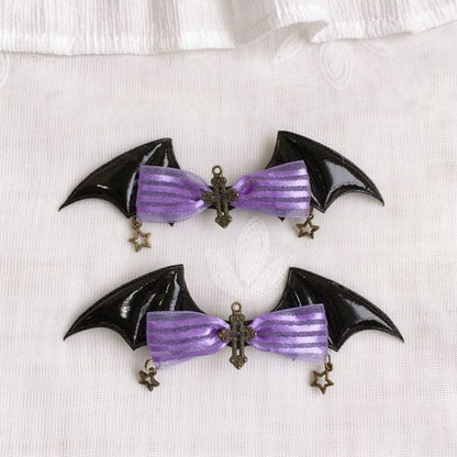 Batty Kitty Purple and Black Accessories ON1516 spreepickyshop