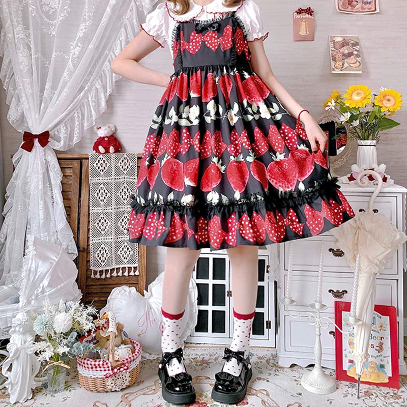 Sweet Bow Knot Lolita Mary Janes Shoes modakawa