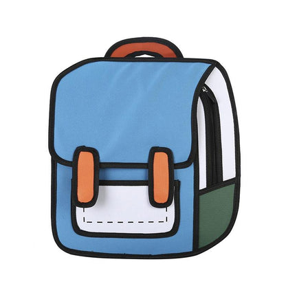 Three Dimensional Cartoon Backpack Modakawa