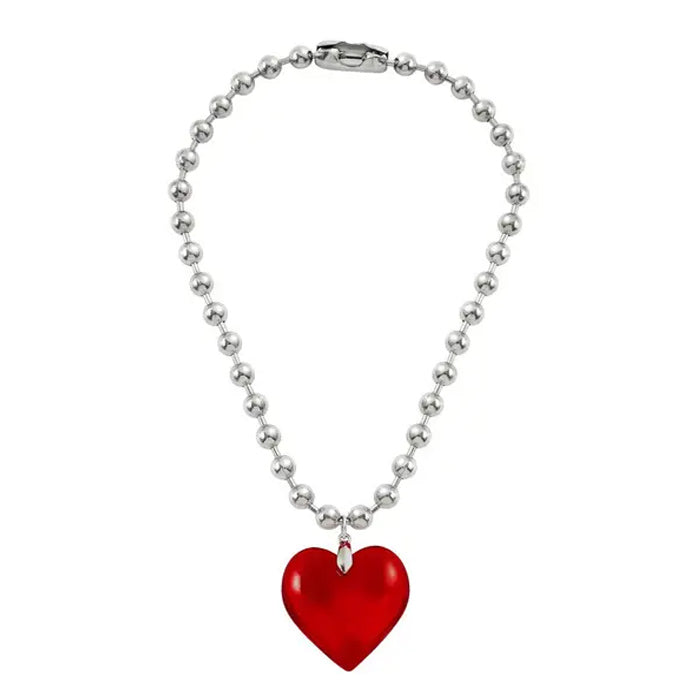 Big Heart Pendant Necklace SpreePicky