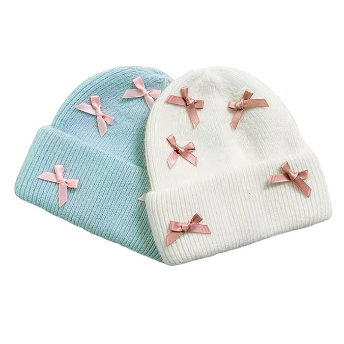 Sweet Bows Beanie Hat SpreePicky