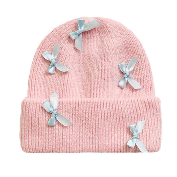 Sweet Bows Beanie Hat SpreePicky