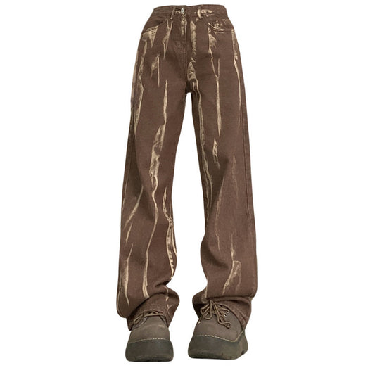 Fashion Brown Jeans Boogzel Clothing