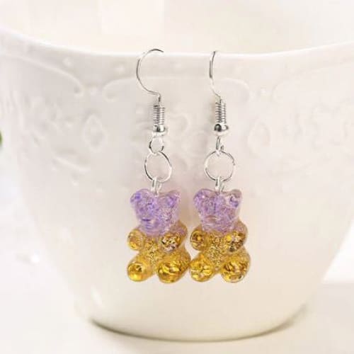 Candy Bear Earrings - earrings