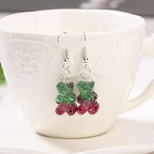 Candy Bear Earrings - earrings