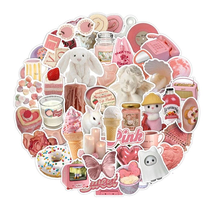 Cartoon Snack Stickers - stickers