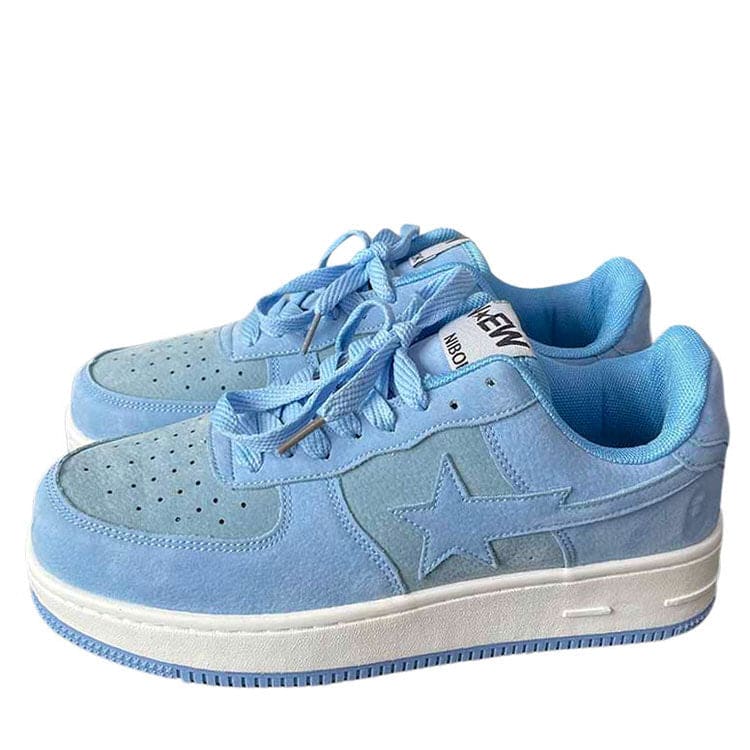 Casual Shooting Star Sneakers - EU36 (US6.0) / Blue