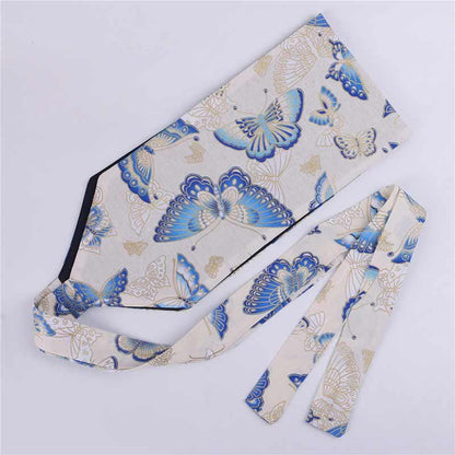 Aesthetic Print Lace Up Hanfu Waistband modakawa