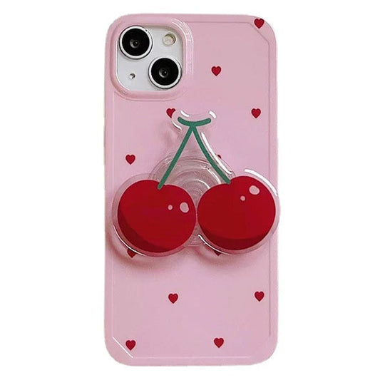 Cherry Heart Phone Case - IPhone Case