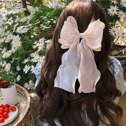 Fairy Lace Hair Bow SpreePicky