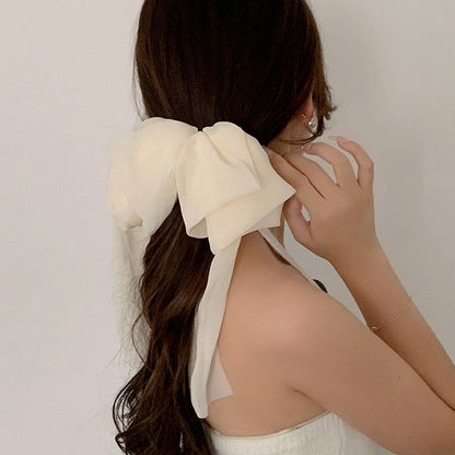 Flowy Hair Bow Pin SpreePicky