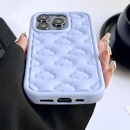 Clouds Puffer Phone Case - IPhone Case