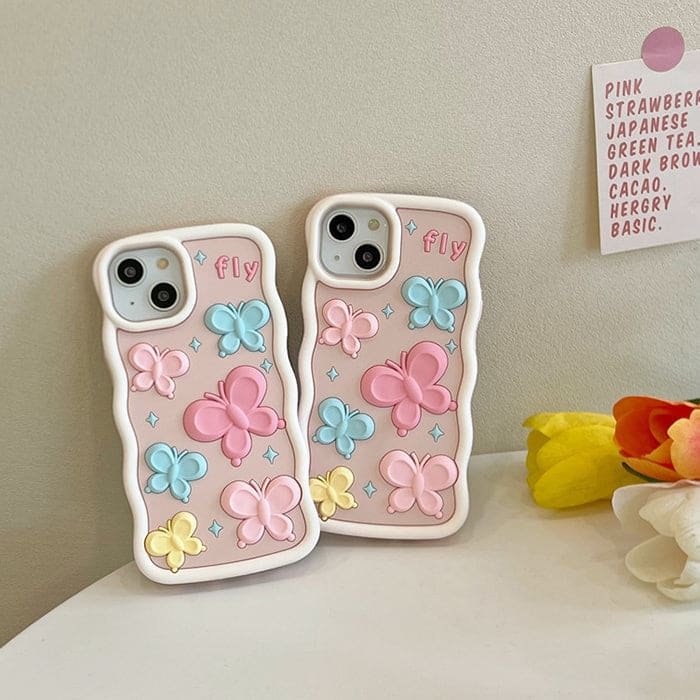 Colorful Butterfly Phone Case - IPhone Case