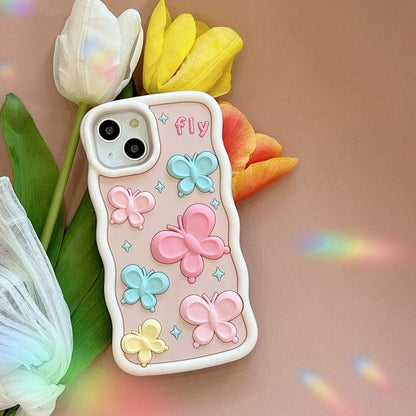 Colorful Butterfly Phone Case - IPhone Case