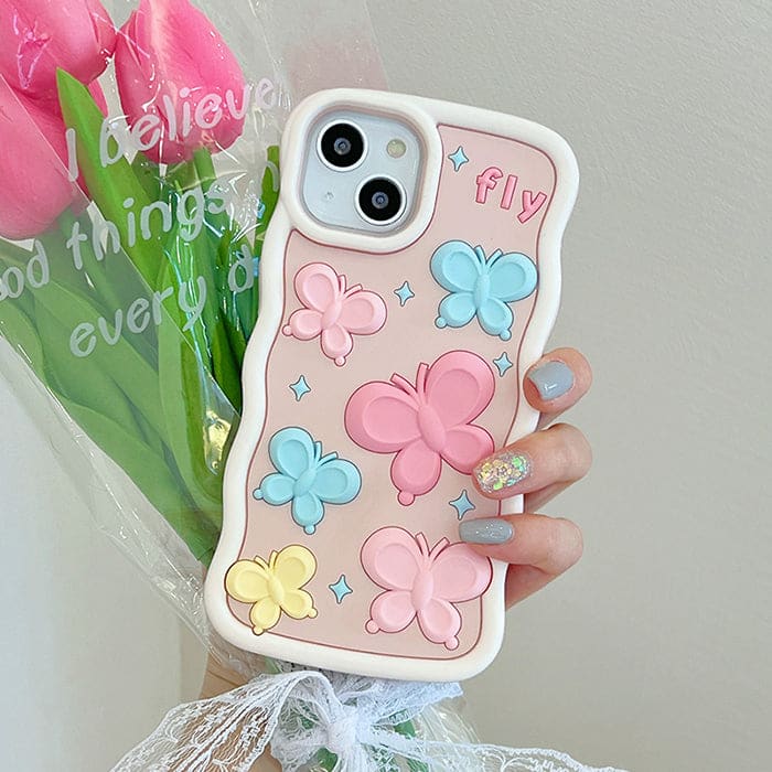 Colorful Butterfly Phone Case - IPhone Case