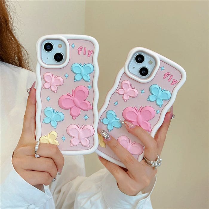 Colorful Butterfly Phone Case - IPhone Case