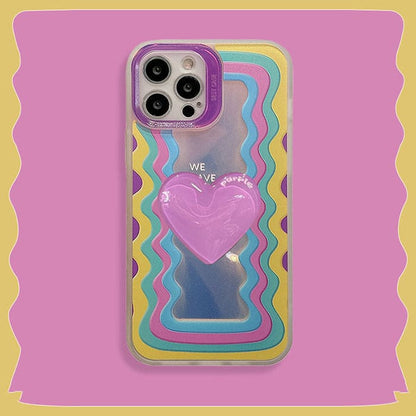 Colorful Heart Phone Case - IPhone Case