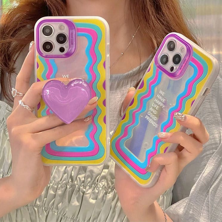 Colorful Heart Phone Case - IPhone Case