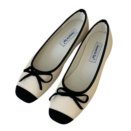 Ballet Comfortable Bow Flats SpreePicky