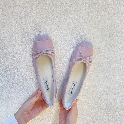 Ballet Comfortable Bow Flats SpreePicky