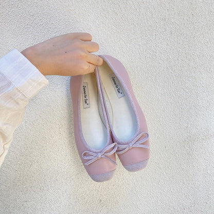 Ballet Comfortable Bow Flats SpreePicky