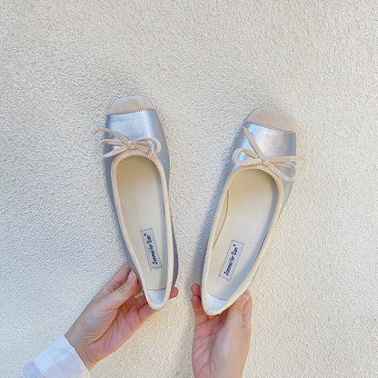 Ballet Comfortable Bow Flats SpreePicky