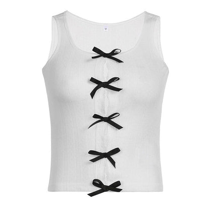 Y2K Bow Tank Top SpreePicky