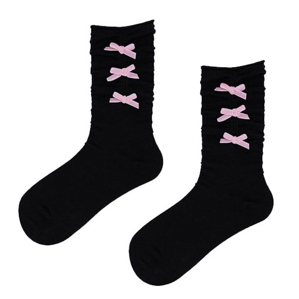 Sweet Soft Bows Socks SpreePicky