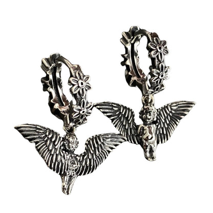 Floral Angel Earrings SpreePicky