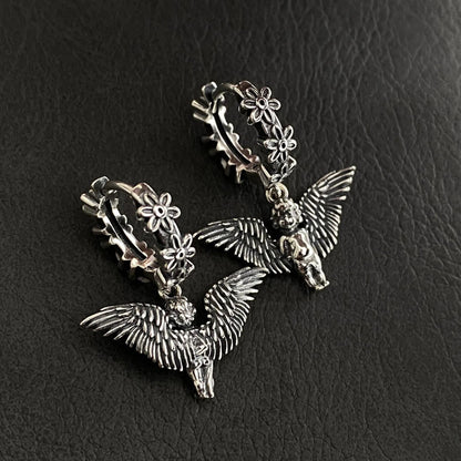 Floral Angel Earrings SpreePicky