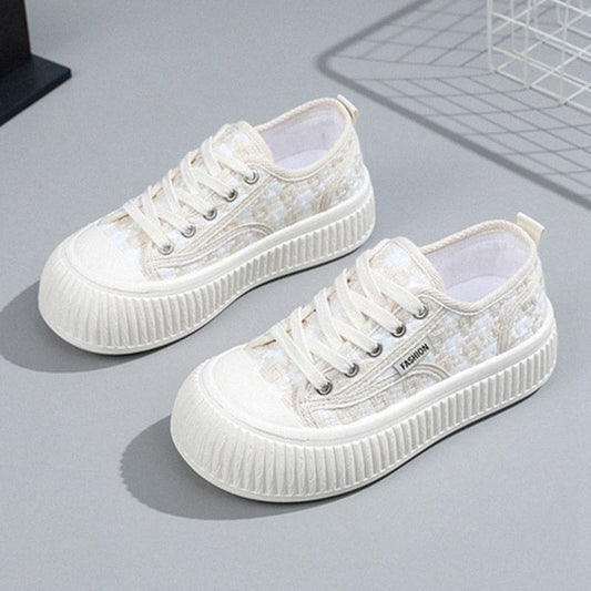 Cute Black White Candy Diamond Sneakers ON871 - shoes
