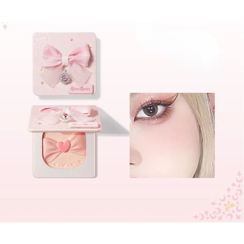 Cute Bow Powder Blusher KI105 - Pink