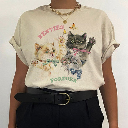 Cute Cats T - Shirt - T - Shirts