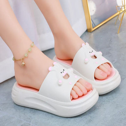 Cute Six Colors Home Wear Slipper Bunny Sandals ON874 -