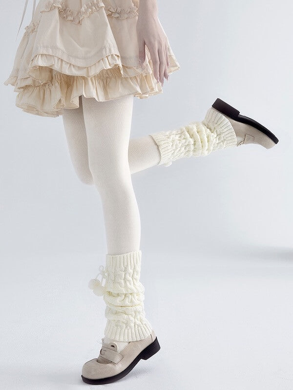 Sweet Soft Lolita White Tights SpreePicky