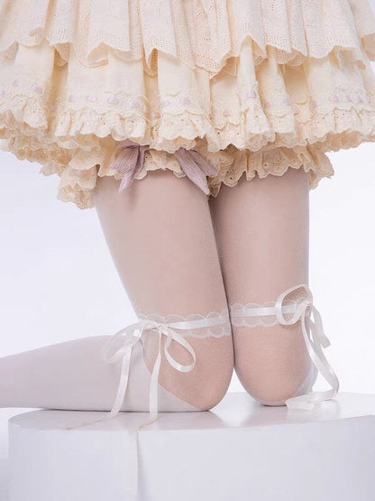 Sweet Lolita Ribbon Tights SpreePicky