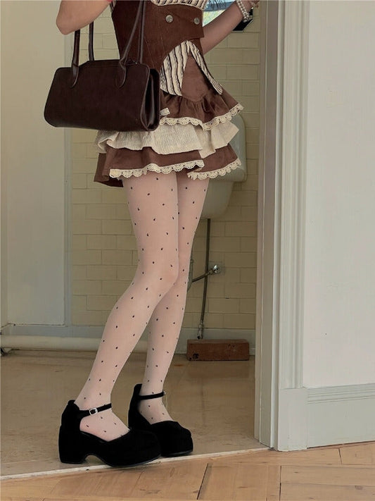 Sweet Candy Dots Tights SpreePicky