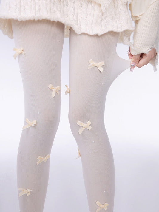 Sweet Bow Tights