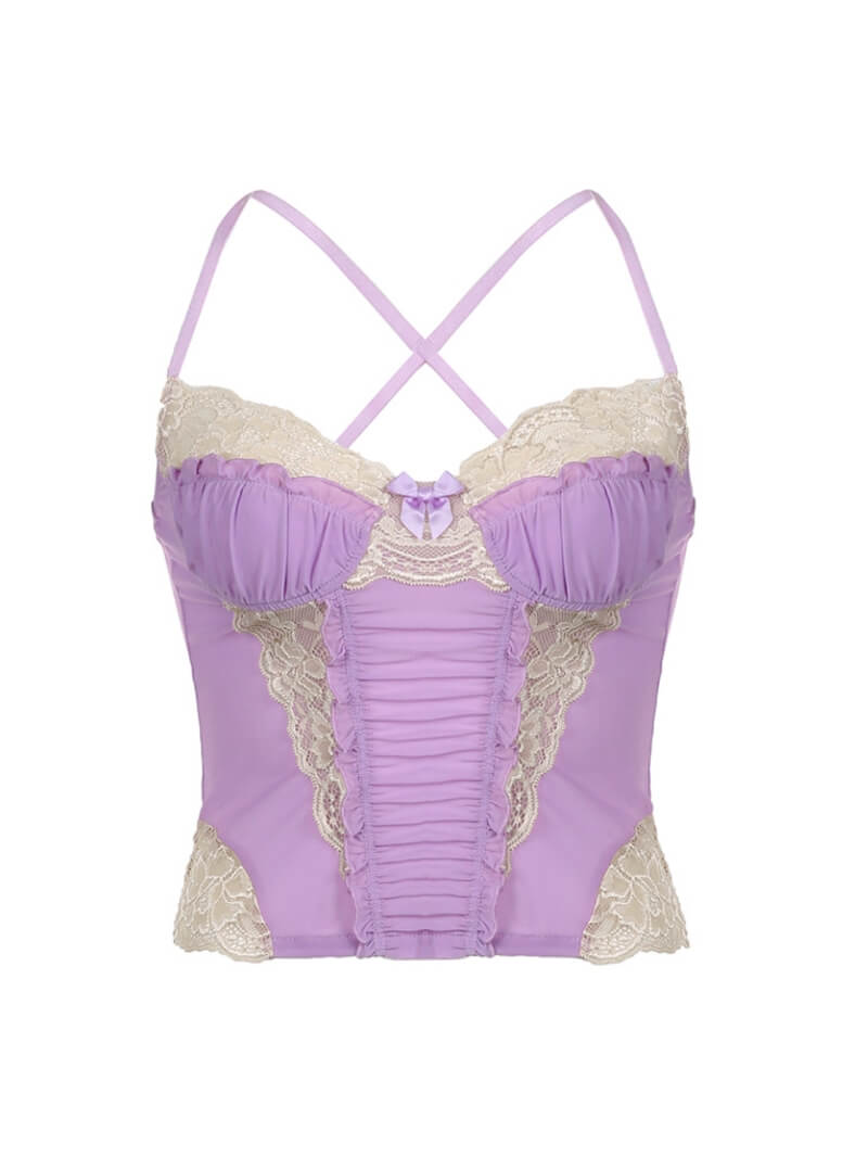 Coquette Vintage Lace Camisole SpreePicky